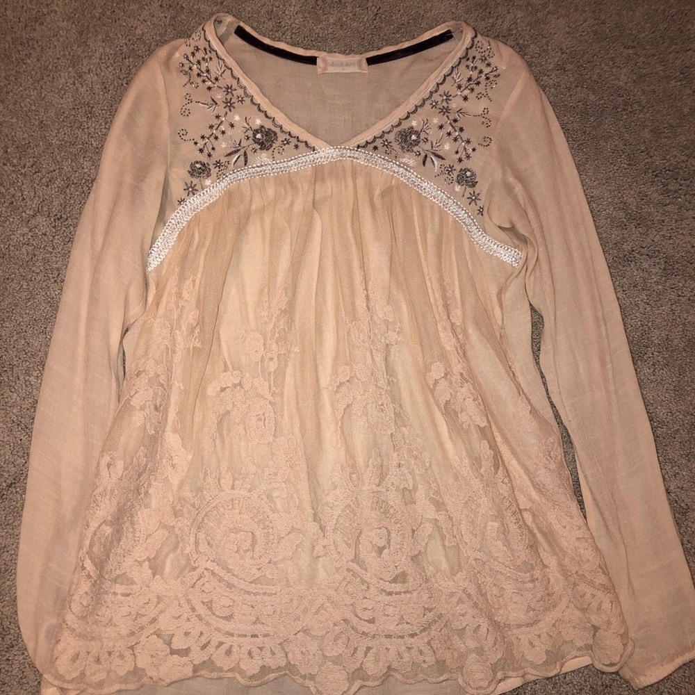 Altard state long sleeve blouse